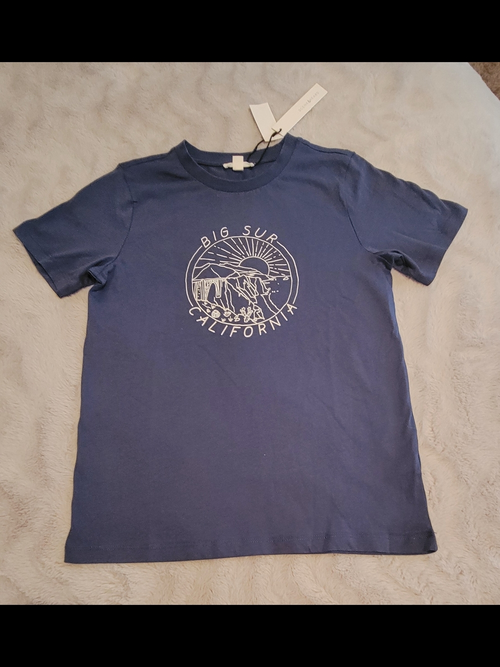Big Sur California Graphic Tee - Blue - Kids